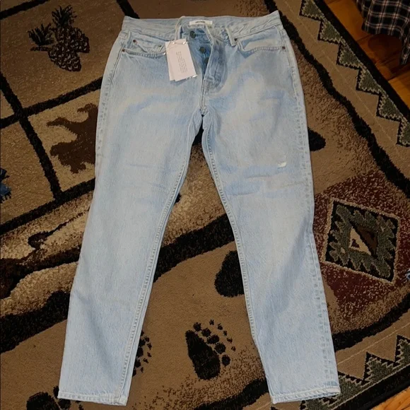 GRLFRND fame Light Blue Denim Jeans NWT 29 - Picture 2 of 8